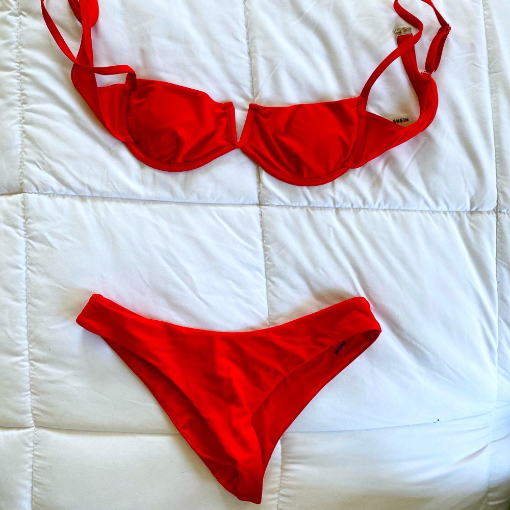 red bikini. Excellent condition